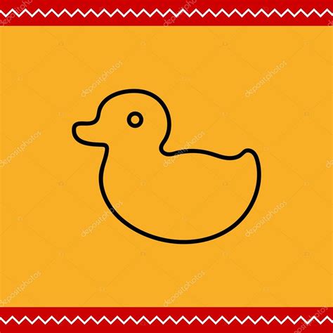 Rubber duck Stock Vector by ©RedineVector 81411896