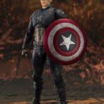 New S.H. Figuarts Avengers: Endgame Iron Man, Rescue, Captain America, Iron Spider, and Captain ...