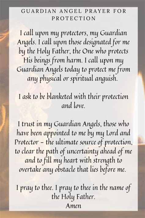 6 Powerful Angel Protection Prayers - Prayrs