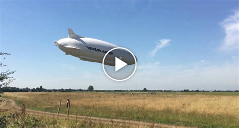 Airlander 10 Crash: Video Shows World's Biggest Aircraft Crashing Into The Ground On Test Flight