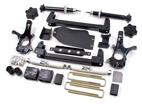 Zone Offroad 6.5" IFS System Lift Kit 2007-2013 Silverado/Sierra 1500 4WD