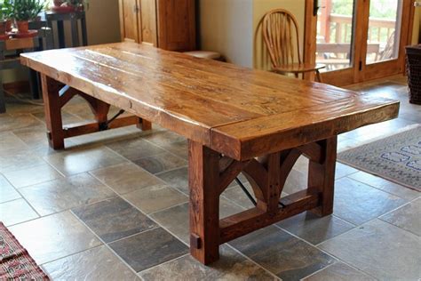 how to make a farmhouse dining room table - inflightshutdown