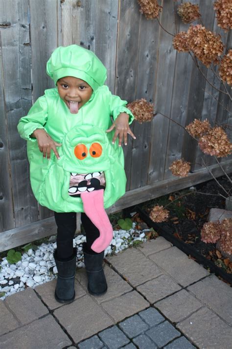 Slimer costume | Slimer costume, First halloween, Costumes