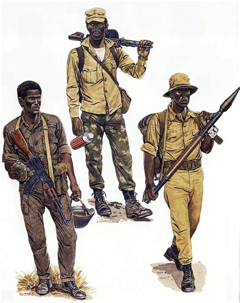 History! by Zhukov - The Military History Emporium | African Guerillas from the Portuguese ...