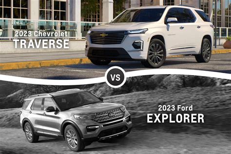 2023 Chevy Traverse vs. 2023 Ford Explorer | McCarthy Chevrolet