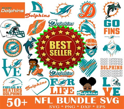 Miami Dolphins Logo SVG, Miami Dolphin PNG, NFL Dolphins Log - Inspire ...