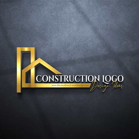 Construction Logo Design Ideas - Online Construction Logo Maker
