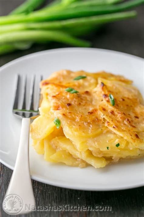 Scalloped Potato Gratin Recipe - Natasha's Kitchen