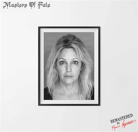 Heather Locklear Mugshot REMASTERED 1990s Actress Hollywood - Etsy