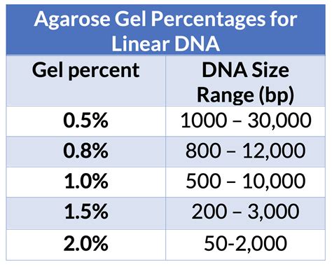 Biotech Basics: What happens if I Make the Wrong Percentage Agarose Gel ...