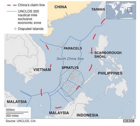 The Nine Dash Line Map