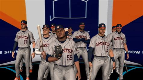 Houston Astros MLB The Show 23 Roster | The Show Ratings