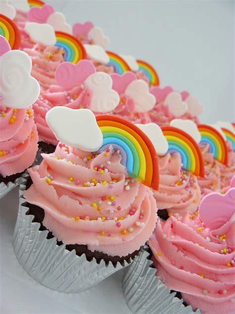 The Cup Cake Taste - Brisbane Cupcakes: Rainbow Cupcakes