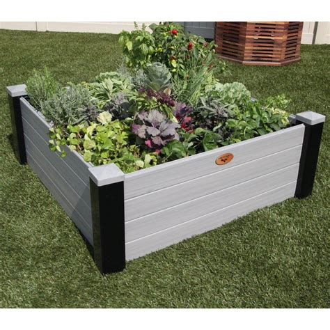 The Gronomics raised garden bed is the ideal planter for novice and hobby gardeners alike ...