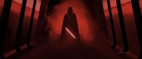 ArtStation - Darth Vader Hallway Scene