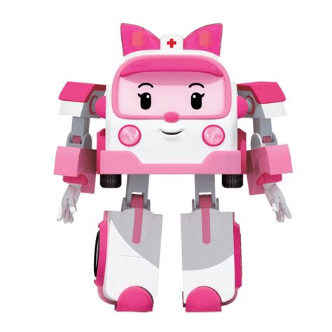 Robocar Poli Character Amber transparent PNG - StickPNG