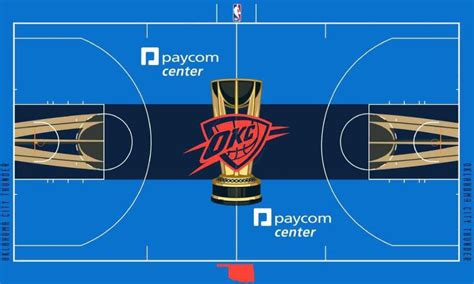 OKC Thunder’s 2023-24 in-season tournament court design revealed