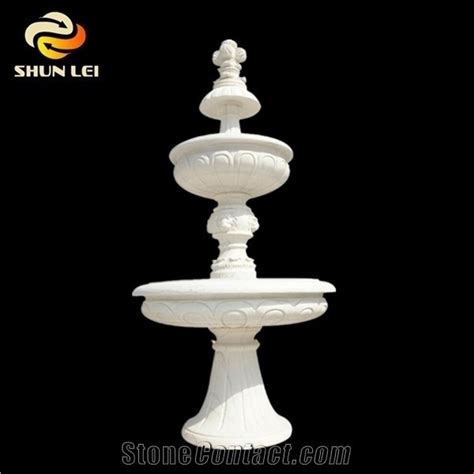 Outdoor Water Fountain with Horse Sculptures from China - StoneContact.com