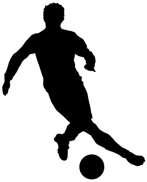 Girl Playing Soccer Silhouette at GetDrawings | Free download