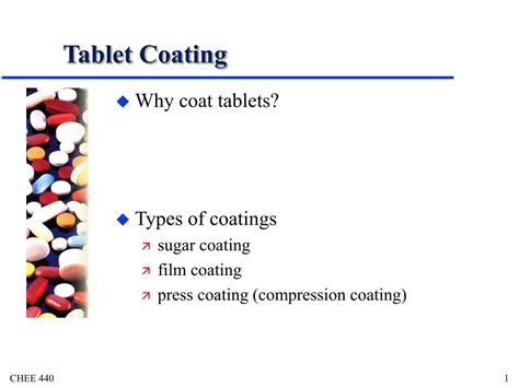 PPT - Tablet Coating PowerPoint Presentation, free download - ID:473582