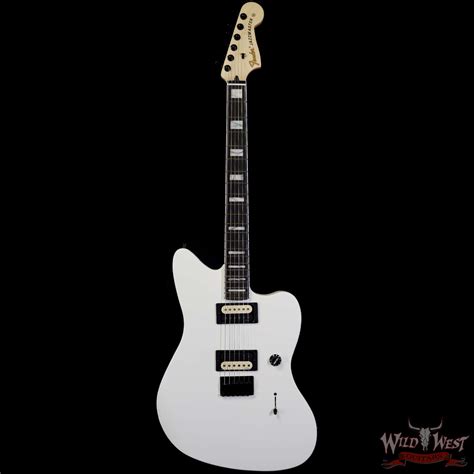 Fender Jim Root Jazzmaster V4 Ebony Fingerboard Flat White - Wild West Guitars