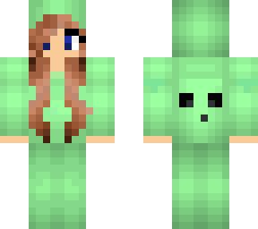 Slime girl | Minecraft Skin