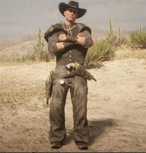 I made this Clint Eastwood styled outfit : r/RedDeadOnline