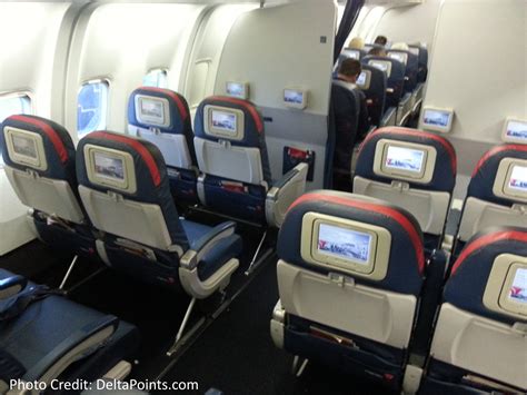 Delta 767-300 domestic comfort plus seat 3 Delta points blog - Delta ...