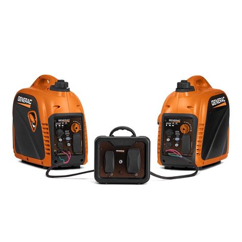 Generac GP2200i 2200W Portable Inverter Generator (2 Pack) + Parallel Power Kit | eBay