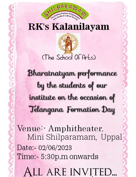 Upcoming Events – Shilparamam