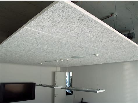 Acoustic wood wool ceiling panels Heradesign® By Knauf Amf