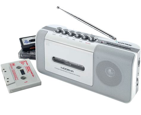 Portable Radio Cassette Tape Media Recorder Player Lightweight Microphone | eBay