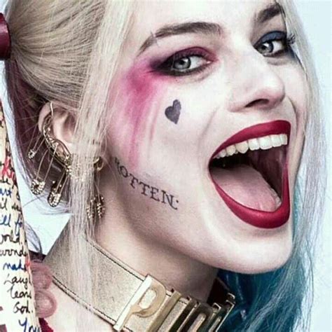 Harley Quinn Face Tattoos