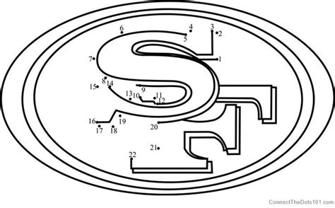 49Ers Logo Coloring Page