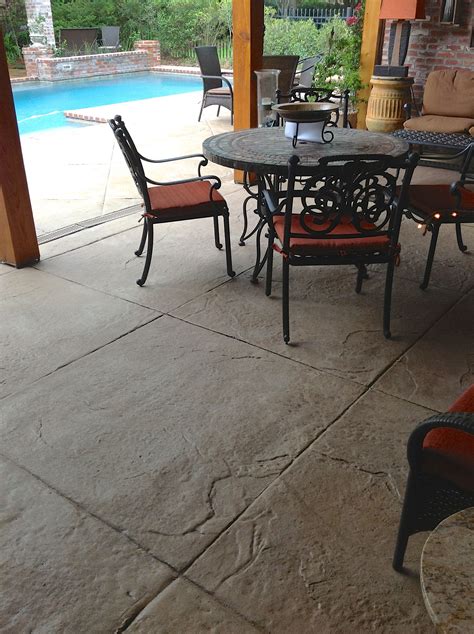 Concrete Patio Surface Texture - Image to u