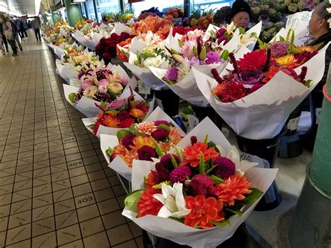 Pike Place Market flowers