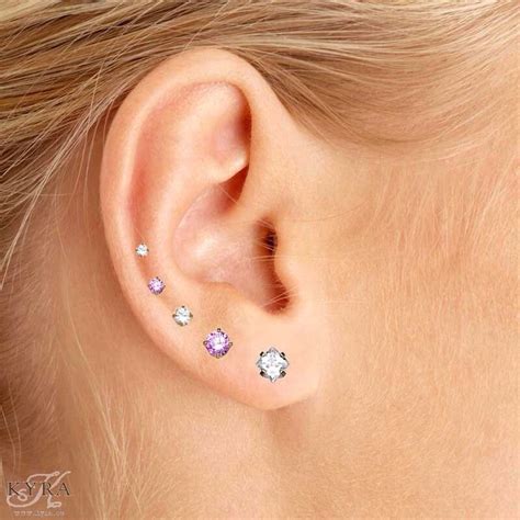 22 Unique Ear Piercing Ideas For Girls | Unique ear piercings, Types of ear piercings, Ear ...