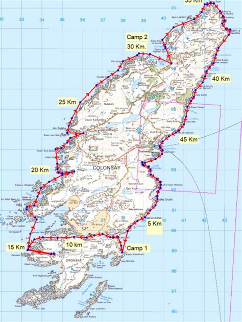 Colonsay July 9 – 11, 2021 Circumnavigation Scalasaig to Scalasaig Clockwise – Helensburgh CC