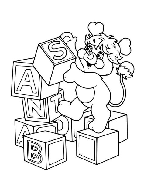 Popples coloring pages