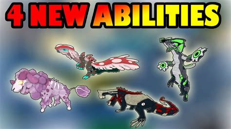 4 New Abilities Tests - Creatures of Sonaria - YouTube