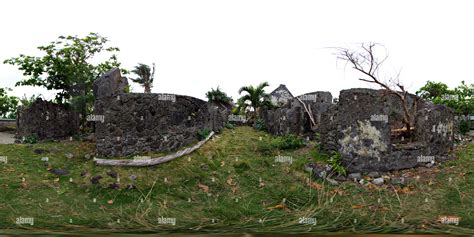 360° view of Remains of Ivatan houses - Alamy