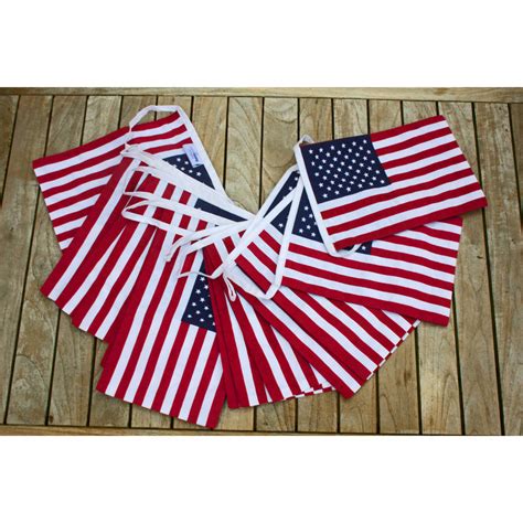 usa american flag bunting 10m by the cotton bunting company | notonthehighstreet.com