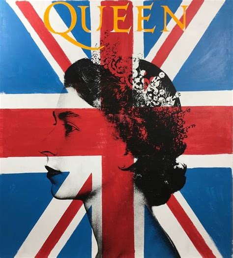 Queen Elizabeth II Painting | Queen elizabeth ii, Elizabeth ii, Queen ...