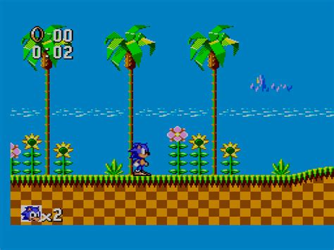 File:Sonic The Hedgehog - SMS - Act1 Green Hill scr1.png - Video Game Music Preservation ...