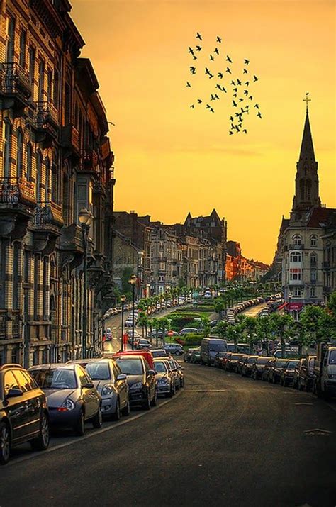 Travel Gallery: Golden Dusk in Schaerbeek, Brussels Belgium | Places to visit, Places to travel ...