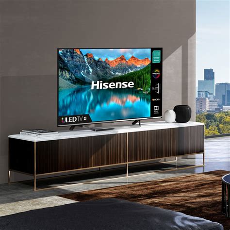 Hisense H55U7QFTUK 55 Inch QLED 4K Ultra HD Smart TV | Costco UK