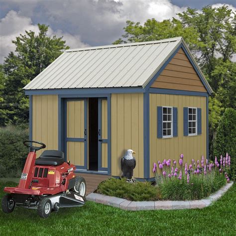 Brookhaven 10x12 Storage Shed Kit #buildashedkit #howtobuildagardenshed ...