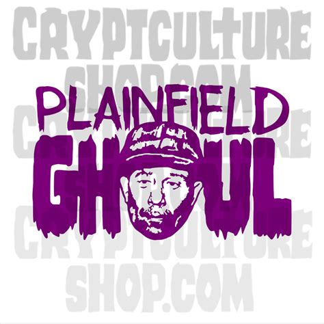 True Crime Ed Gein Plainfield Ghoul Vinyl Decal – Crypt Culture