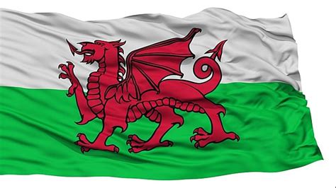 Isolated Wales Flag Red Dragon Background And Picture For Free Download ...