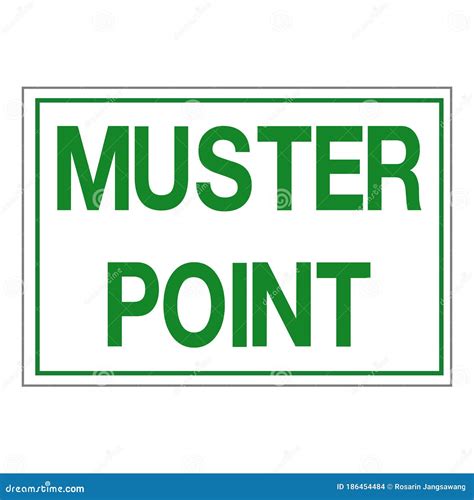 Muster Point Symbol Sign, Vector Illustration, Isolate on White ...